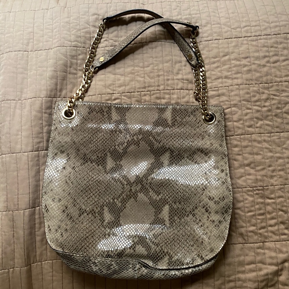 Snakeskin Michael Kors Bag real leather